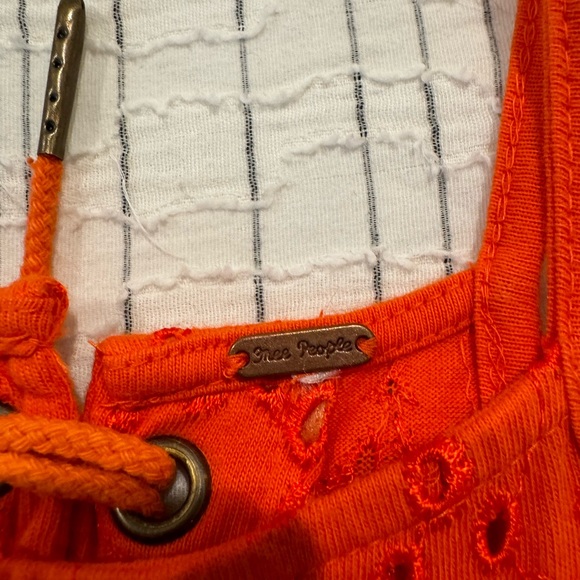 Free people orange top - Picture 4 of 4